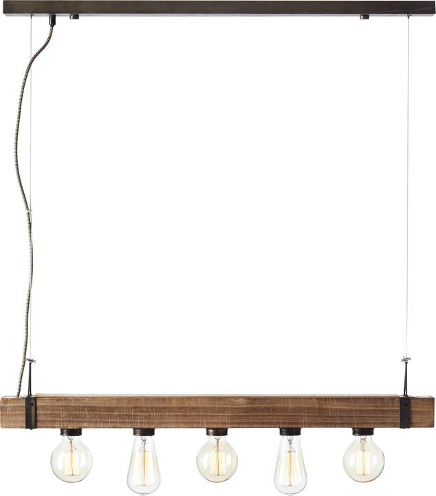 Actual product image Brilliant Woodhill E27 PE 5 Pendelleuchte, 5-flammig (E27)