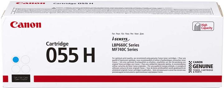 Actual product image Canon 055 H C (C)