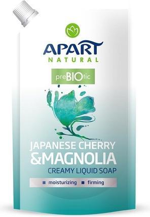 Image du produit Apart Natural - Recharge prébiotique Savon liquide crémeux Cerise japonaise et (Savon liquide, 400 ml)