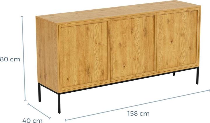 Image du produit AC Design Palmdale (158 x 40 x 80 cm)
