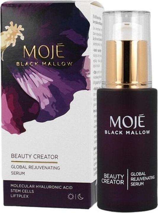 Mojé Schwarzer Malven Schönheitscreator Serum zur Verjüngung (30 ml)