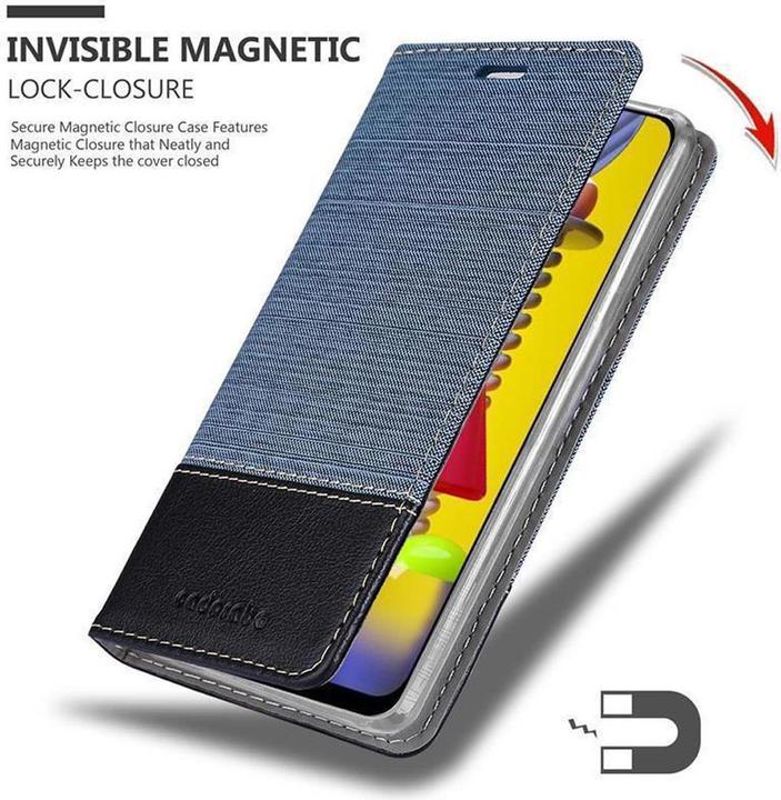 Actual product image Cadorabo Book Jeans Optics Cover (Samsung Galaxy M31)