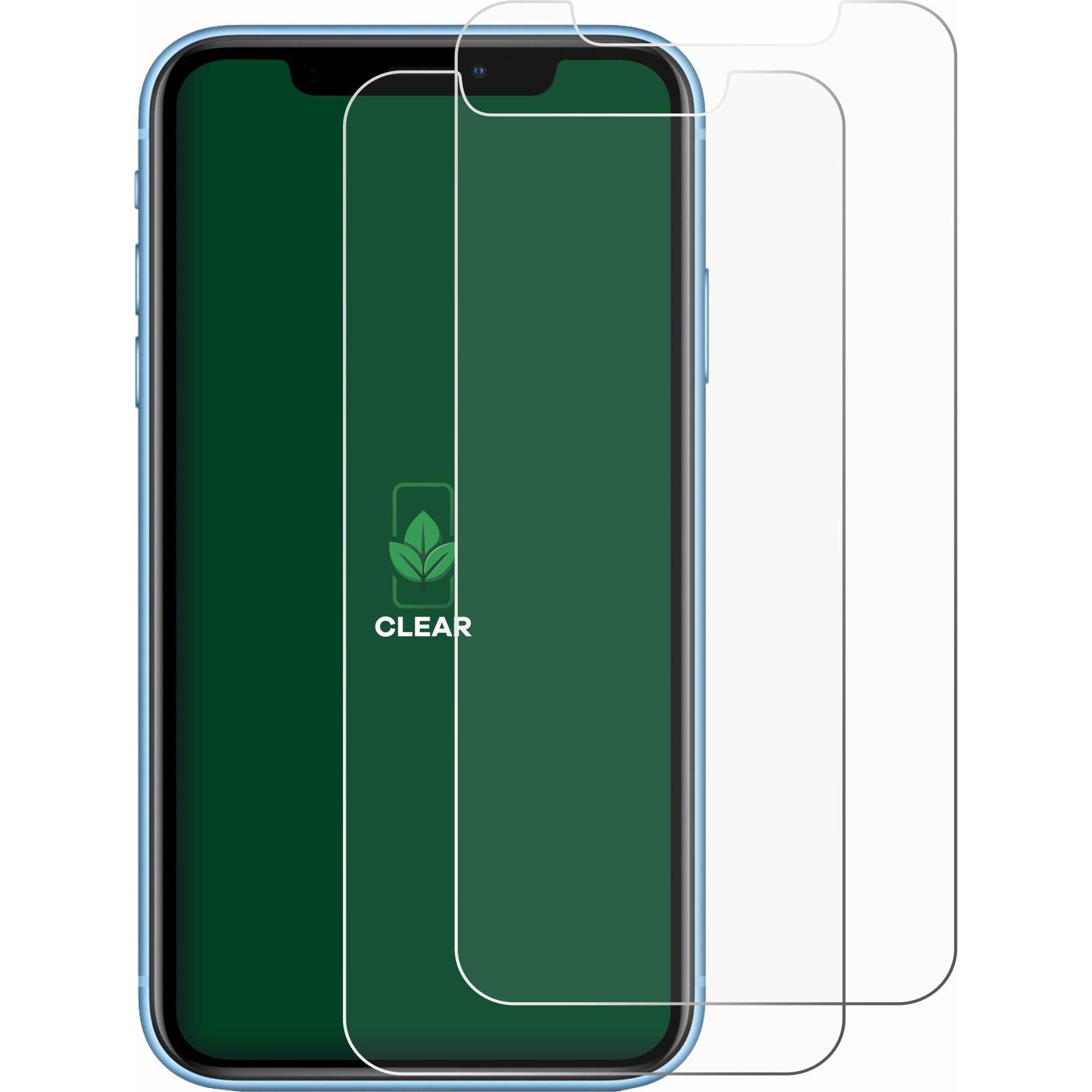 Thumbnail - ScreenLeaf Schutzfolie nachhaltiger Displayschutz Displayschutzfolie Folie Klar Transparent (2 Stück, Apple iPhone XR), ...