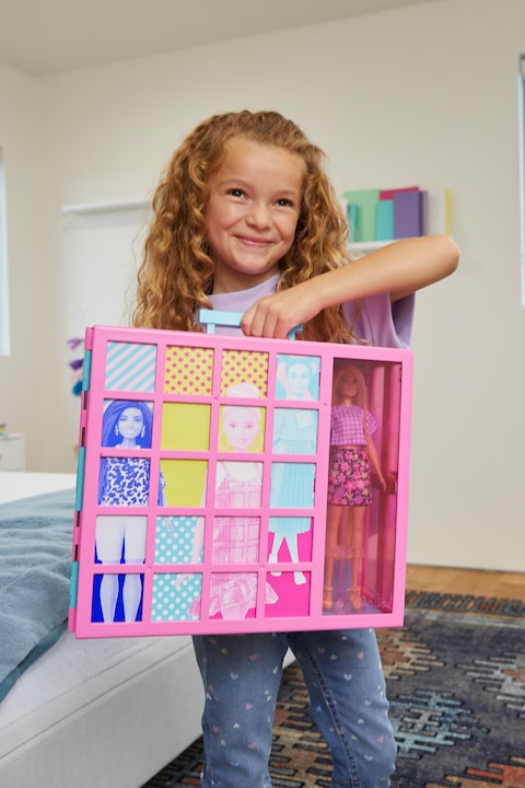 Image du produit Barbie Dressing de Luxe (poupée incluse) - Mobilier pour Poupée Mannequin - 3 ans et +