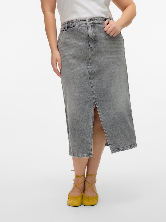 Image du produit Vero Moda VMCVERI Jupe longue taille haute Jupe en jean (50)