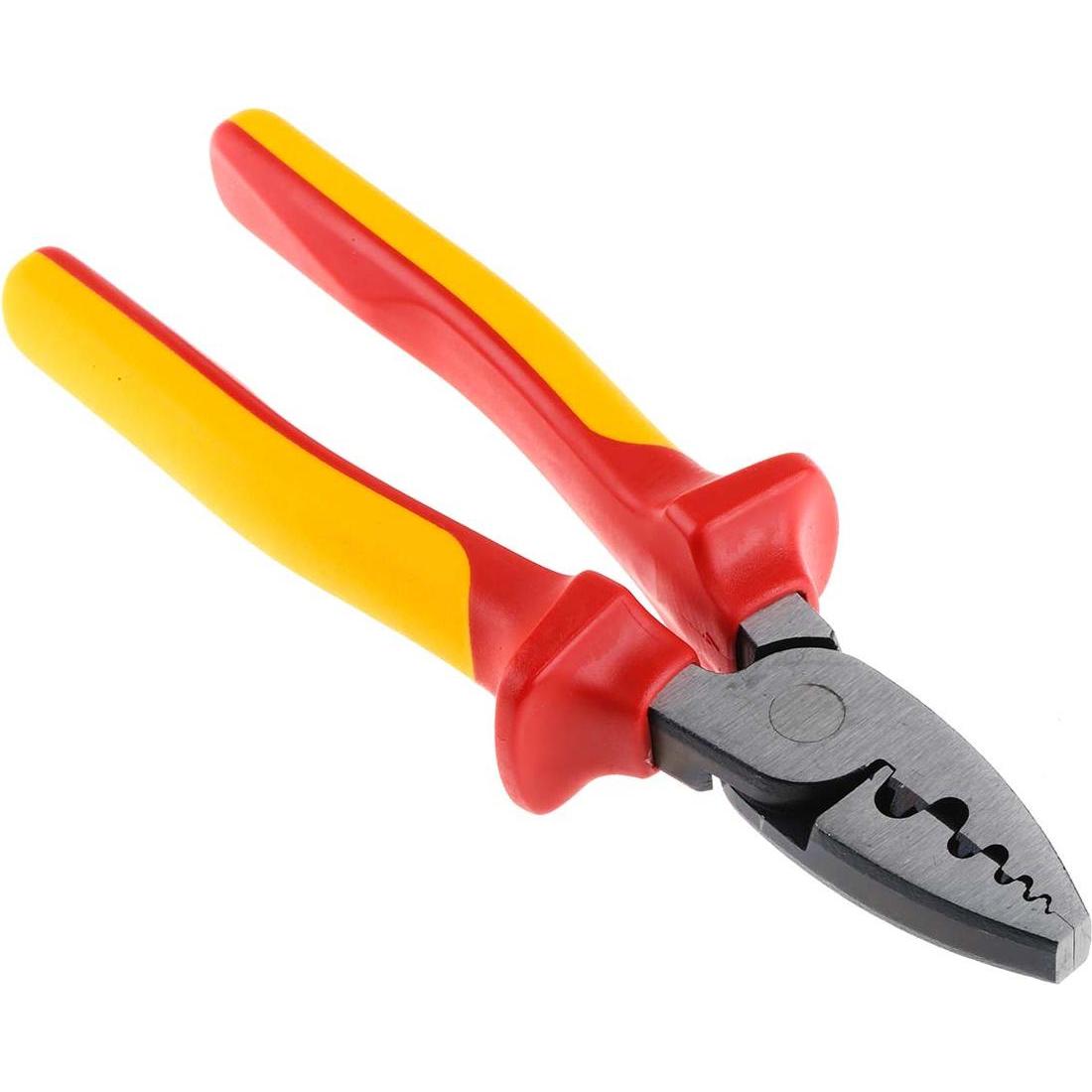 Thumbnail - Rs Pro, Zange, VDE Crimping pliers for wire end ferrule (215 mm)