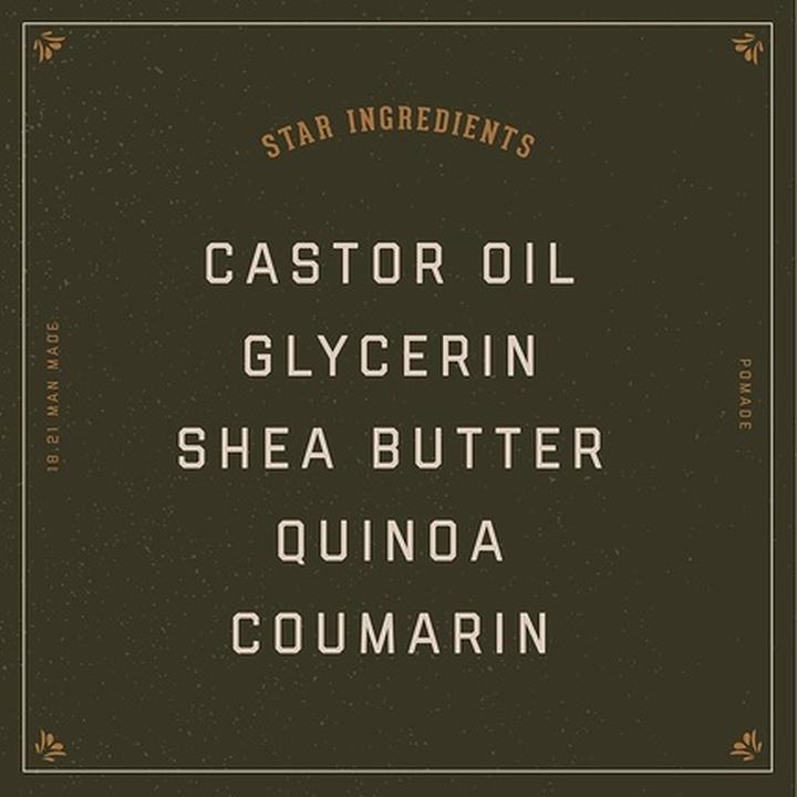 Image du produit 18.21 Man Made Pommade à base d'eau pour cheveux à tenue moyenne, à l'éclat léger et à l'odeur douce de tabac 59ml (Gel coiffant, 59 ml)