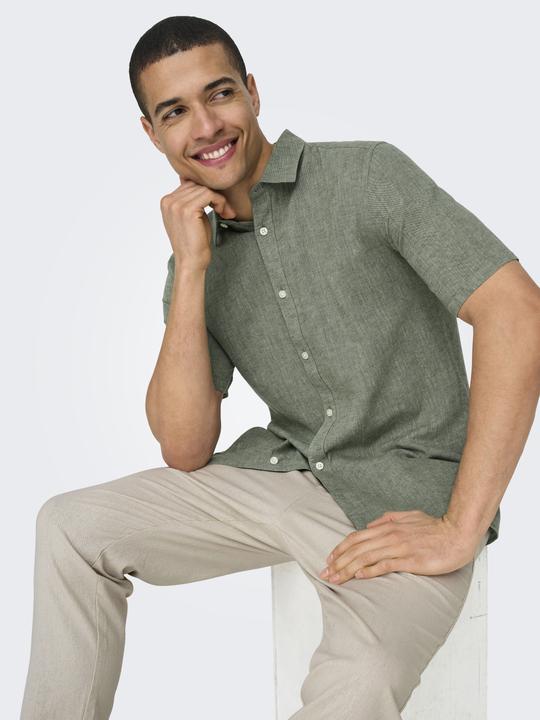 Produktbild Only & Sons Onscaiden Ss Solid Linen (L)