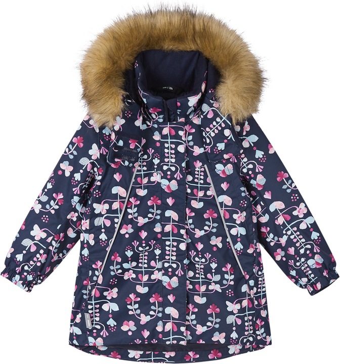 Actual product image Reima tec winter jacket Muhvi Navy (128)