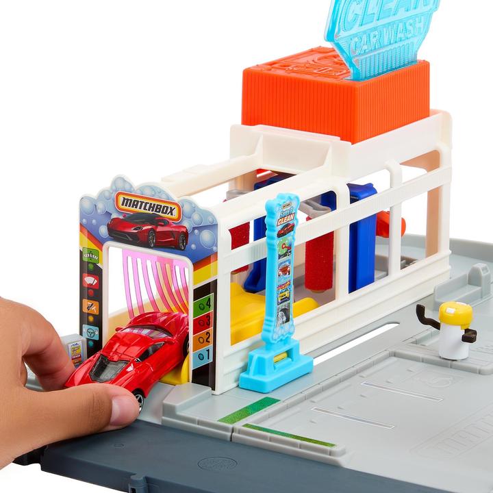 Productafbeelding Matchbox Action Drivers Super Car Wash Speelset