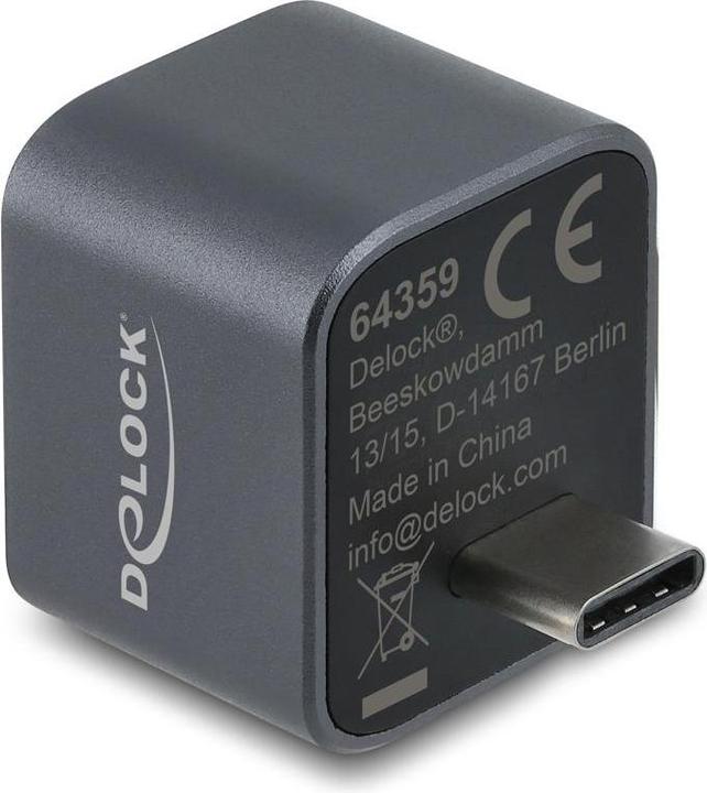 Image du produit Delock Mini USB Hub USB Type-C Stecker zu 1 x USB 10 Gbps US (Thunderbolt, USB-C, 2 ports)
