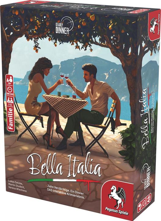 Image du produit Deadly Dinner Bella Italia - Dîner du crime (Allemand)