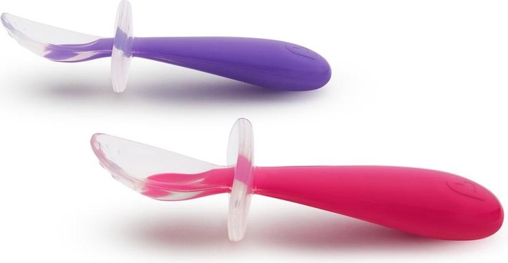 Actual product image Munchkin Silicone training spoon Gent Scoop (2 pcs)