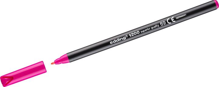 Produktbild Edding Filzstifte 1200 Neon Rosa (10 Stück) (10 x)