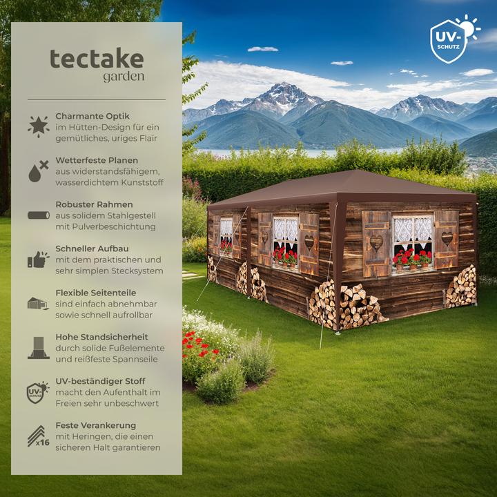 Produktbild tectake Almchalet (600 cm, 300 cm)
