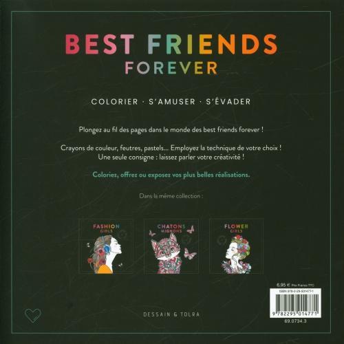 Immagine prodotto Larousse pratique Best friends forever : coloriage noir (Francese, Collettività, 2023)