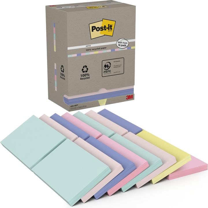 Produktbild Post-it Recycling Notes (127 x 76 mm)