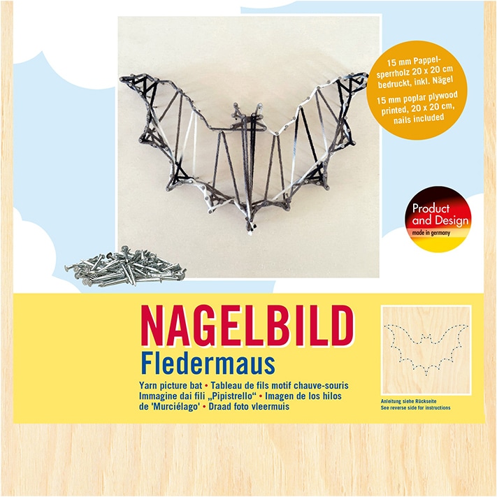 Donau NAGELBILD "Fledermaus"