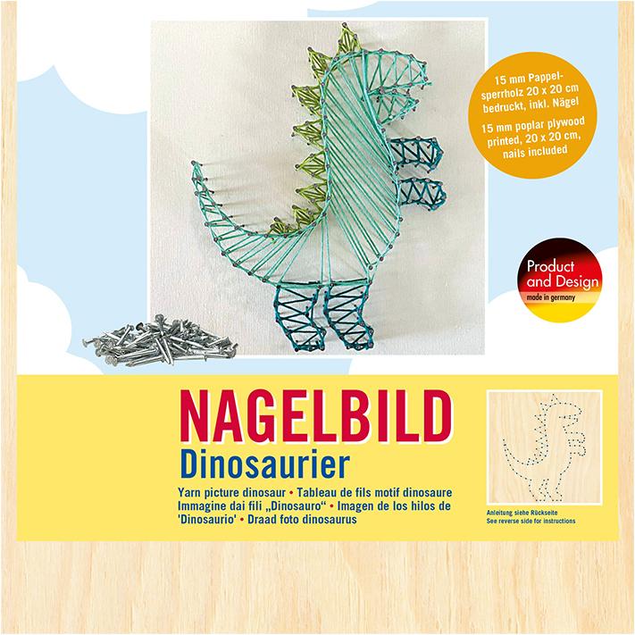 Image du produit Pebaro Tableau à clous "Dinosaure