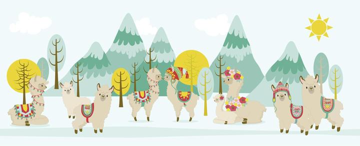 Actual product image Ursus Lantern craft set llama