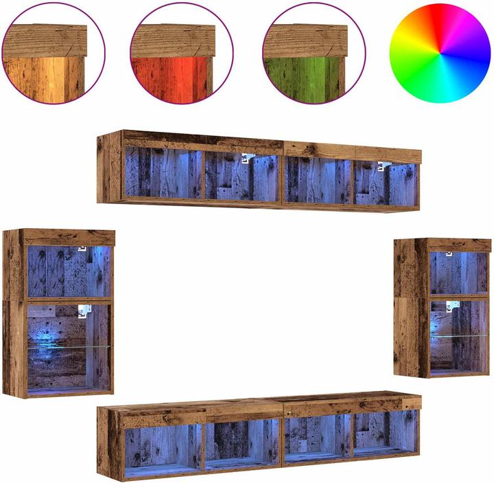 Actual product image vidaXL Moderner TV-Schrank (30 x 30 x 70 cm)