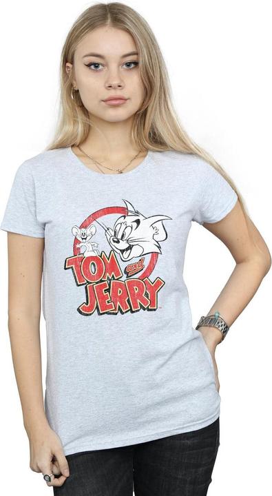 Produktbild Tom & Jerry Distressed Logo TShirt (XXL)