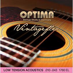 Optima Vintageflex Acu. 1760 EL 010/043 (Gitarre, Mandolin), Saiten