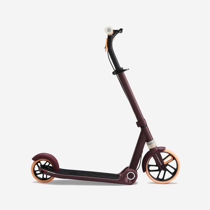 Oxelo Scooter Pedal scooter kids - M900 bordeaux/orange