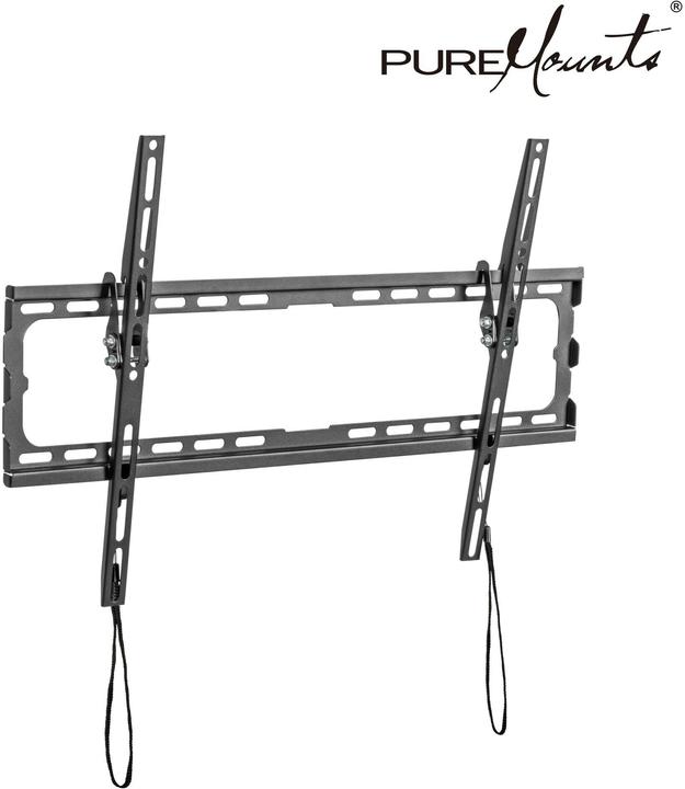 Image du produit PureMounts Wandhalterung PM-BT610 Schwarz (Mur, 45 kg, 37" - 80")
