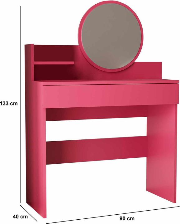 Image du produit Skye Decor Harmony Make-Up Table (90 x 40 x 133 cm)