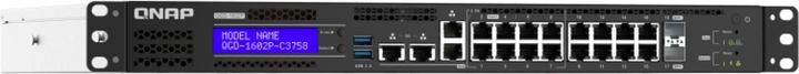 Produktbild QNAP SWI QDG-1602P-C3558-8G (18 Ports)