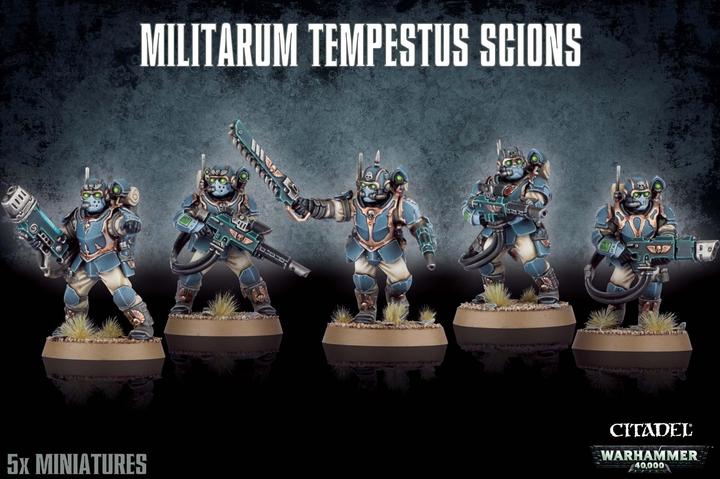 Produktbild Games Workshop Warhammer 40k - Astra Militarum Tempestus Scions Squad / Scions Squad