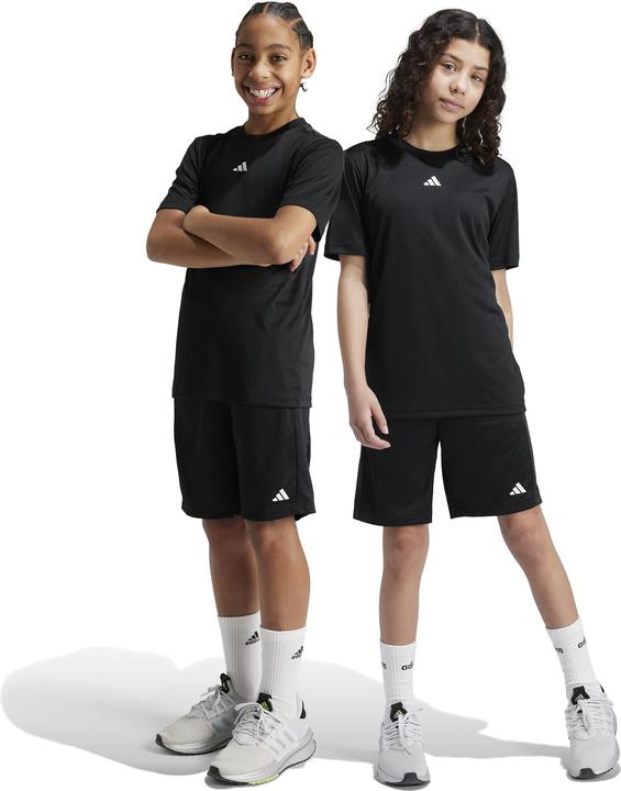 Actual product image adidas J TR-ES SHORT BLACK/WHITE Size: 164 (164)