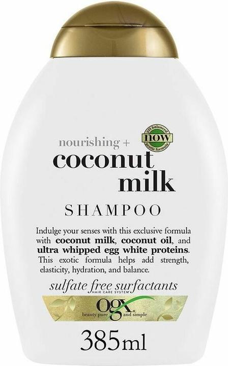 Ogx ORGANIX Kokosnussmilch Shampoo 385ml (Flüssiges Shampoo, 385 ml)