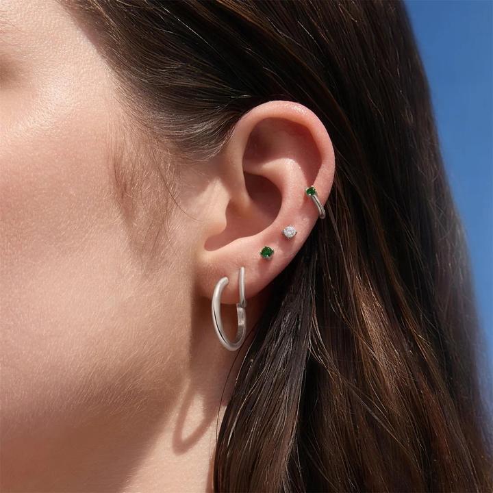 Produktbild Ania Haie Silver Green Ohrstecker (Silber 925)
