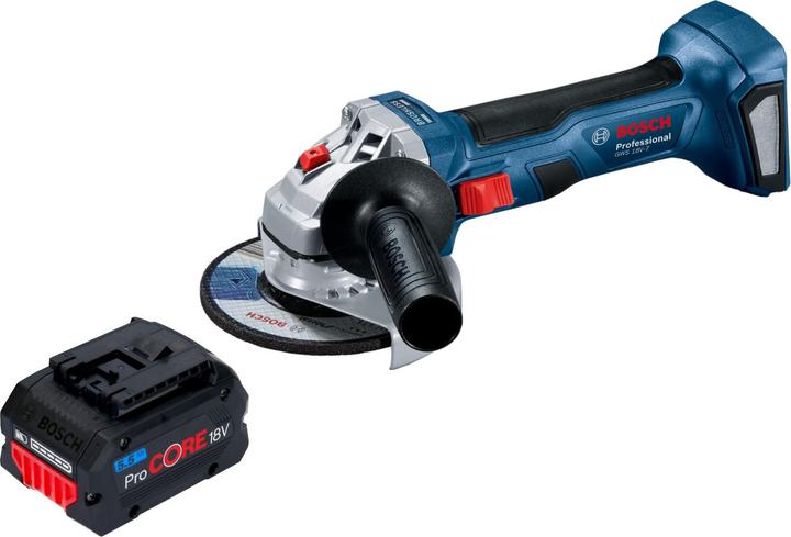 Actual product image Bosch Professional Bosch GWS 18V-7 Professional Akku Winkelschleifer 18 V 115 mm Brushless + 1x ProCORE Akku 5,5 Ah - (115 mm)