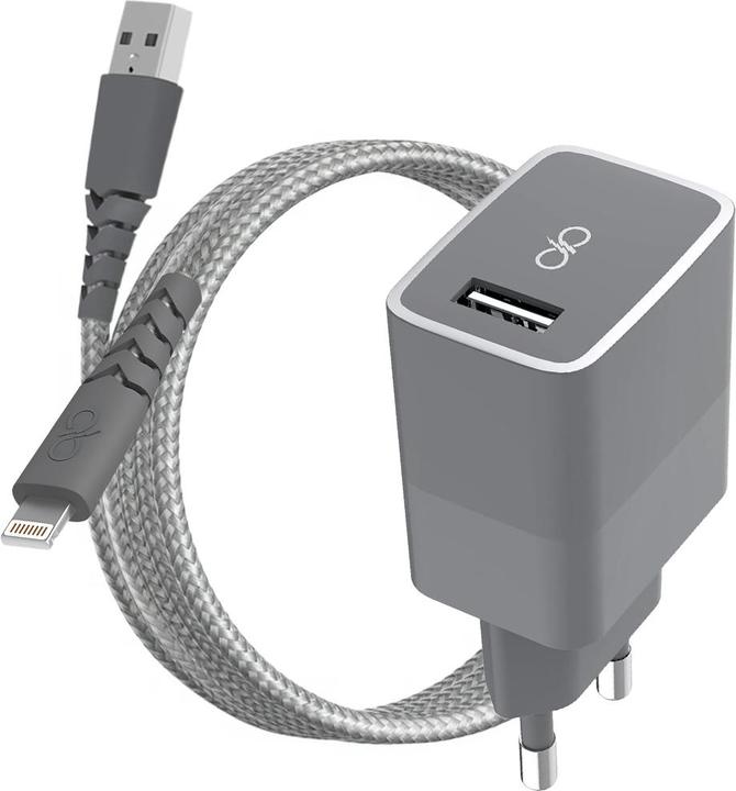 Produktbild Force Power Ladegerät USB A/Lightning-Kabel (1.20 m)