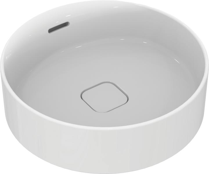 Produktbild Ideal Standard IDS Aufsatzwaschtisch STRADA II m ÜL o HL rund d= 450mm weiss I+ (450 mm, 450 mm)