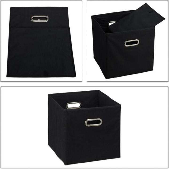 Immagine prodotto Relaxdays 4x scatola di immagazzinamento (30 x 30 x 30 cm, 26 l)