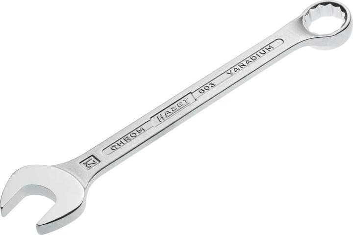 Actual product image HAZET Combination wrench 603-21 ∙ Outside 12-point profile ∙ 21 mm (21 mm)