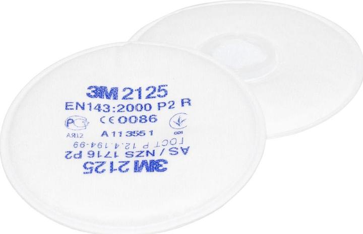 Image du produit 3M Filtre à particules P2 2125 pour masque (P2, 80x)