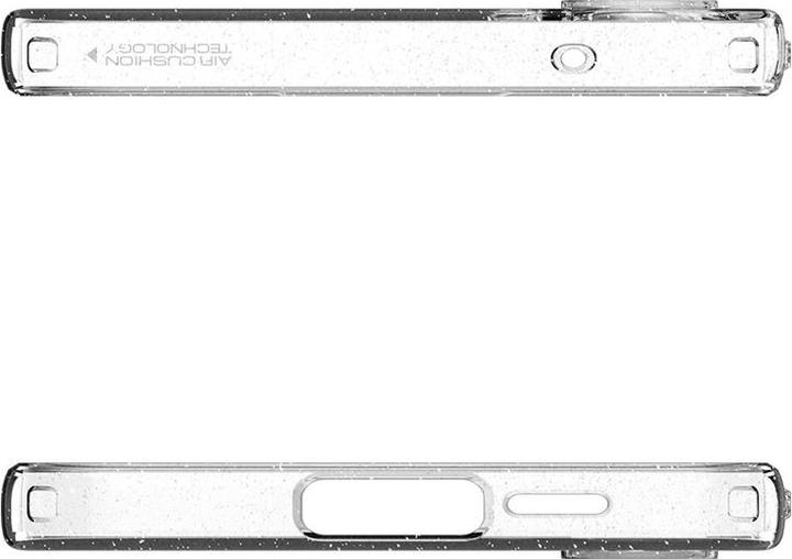 Actual product image Spigen Liquid Crystal case for Samsung Galaxy A55 5G - transparent and glitter (Samsung Galaxy A55)