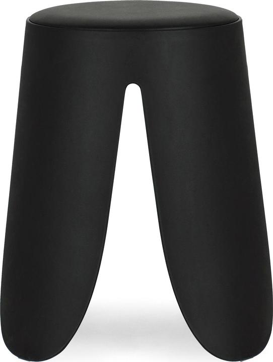 Actual product image Bizzotto Stool Imogen black round 37