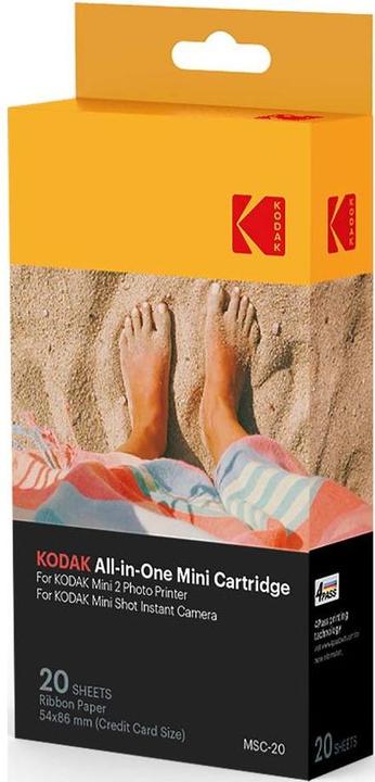 Actual product image Kodak Cartridge MSC-20, 20 photos, For P210-C210 and Mini Shot (20x)