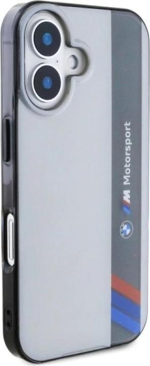 Image du produit BMW BMHCP16M23HTFEG iPhone 16 Plus 6.7" szary/grey hardcase Motosport IML Vertical Stripe (Apple iPhone 16 Plus)