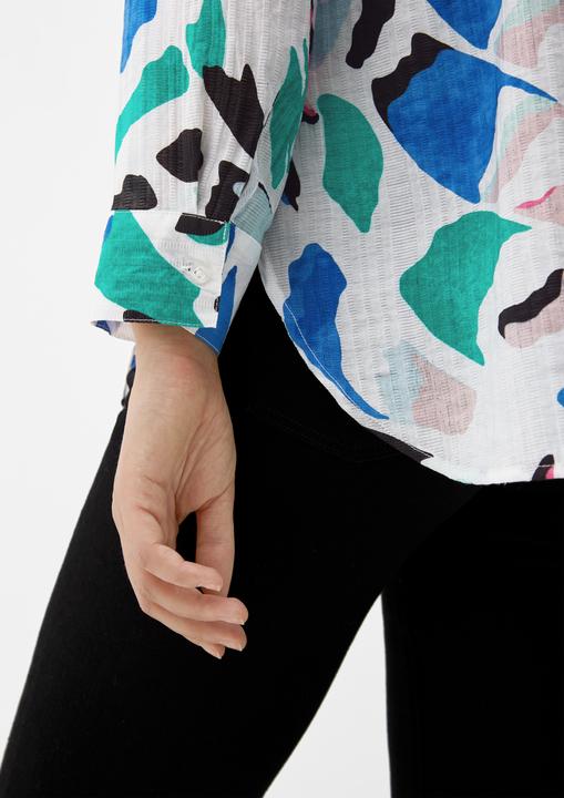 Immagine prodotto S.Oliver Bluse Longbluse aus Viskosemix (46)