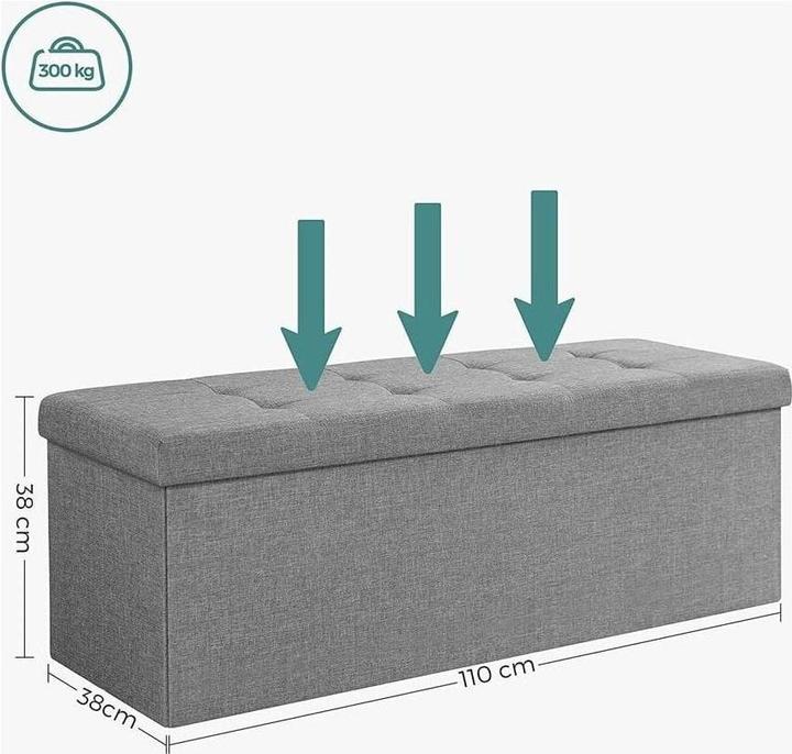 Actual product image Songmics Chest with storage (110 cm)