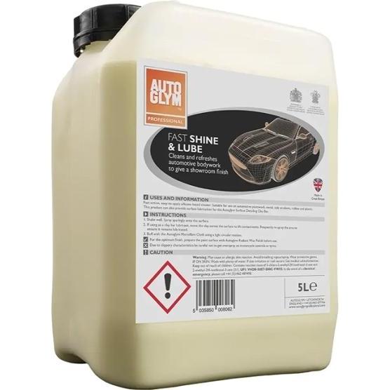 Autoglym, Accessori per pulizia auto, Fast Shine And Lube 5L Smøre- poleringsmiddel