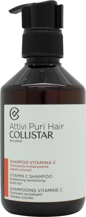 Actual product image Collistar Hair Care Vitamin C Shampoo Brightness Revil 250 ml (250 ml, Liquid shampoo)