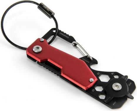 Actual product image Troika Pocket knife Toolinator 10 functions Red / Black